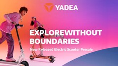 A Yadea lança uma nova scooter. (Fonte: Yadea)