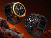 O smartwatch Amazfit T-Rex 3 Pro (acima) foi mencionado em uma atualização recente do aplicativo. (Fonte da imagem: Shopee, editado)
