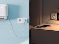 O Aqara Wall Outlet H2 EU foi lançado. (Fonte da imagem: Aqara)