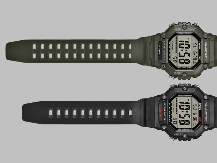 O relógio Casio AE-1600HX-3AV