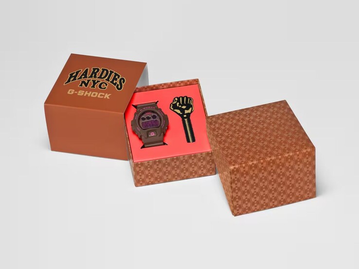 Relógio G-Shock x Hardies NYC DW-6900HH-5 da Casio