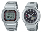 À esquerda, temos o Casio G-Shock GMW-B5000D-1CJF e, à direita, temos o Casio G-Shock GM-B2100SD-1CJF. (Fonte da imagem: Great G-Shock World)
