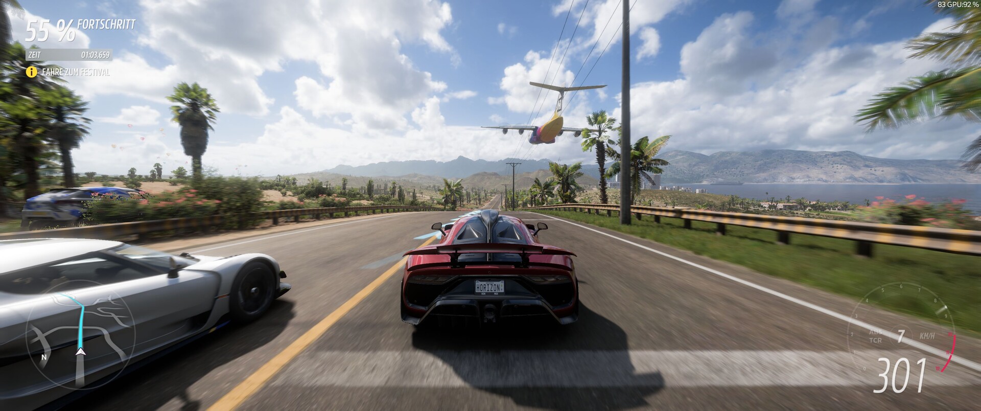 Análise de desempenho Forza Horizon 5 