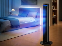 O Smart Tower Fan 2 Max de 42&quot; da Govee foi lançado no Reino Unido. (Fonte da imagem: Govee)