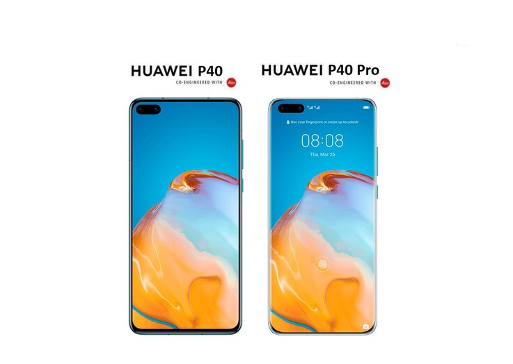 Lançado em abril de 2020, o Huawei P40 Pro já tinha uma tela quadriculada.