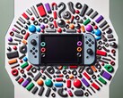 Parece que o Nintendo Switch 2 dependerá muito de ímãs para prender os controles Joy-Con. (Fonte da imagem: imagem gerada por DALLE3)