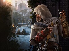 Como bônus adicional, a promoção de teste gratuito inclui uma skin Eivor para todos os jogadores, permitindo que eles façam com que Basim se pareça com o personagem principal do jogo anterior Assassin&#039;s Creed Valhalla. (Fonte: PlayStation) 