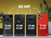 Especificações das câmeras principais do Nothing Phone (3), Phone (3a), Phone (3a) Pro e CMF Phone 2 (Fonte da imagem: Versus no YouTube; captura de tela)