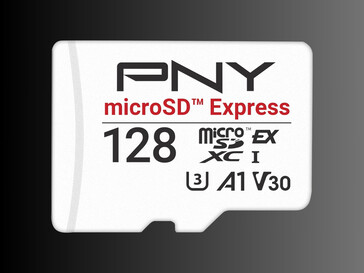Cartão flash PNY microSD Express 128GB (Fonte da imagem: PNY PR)