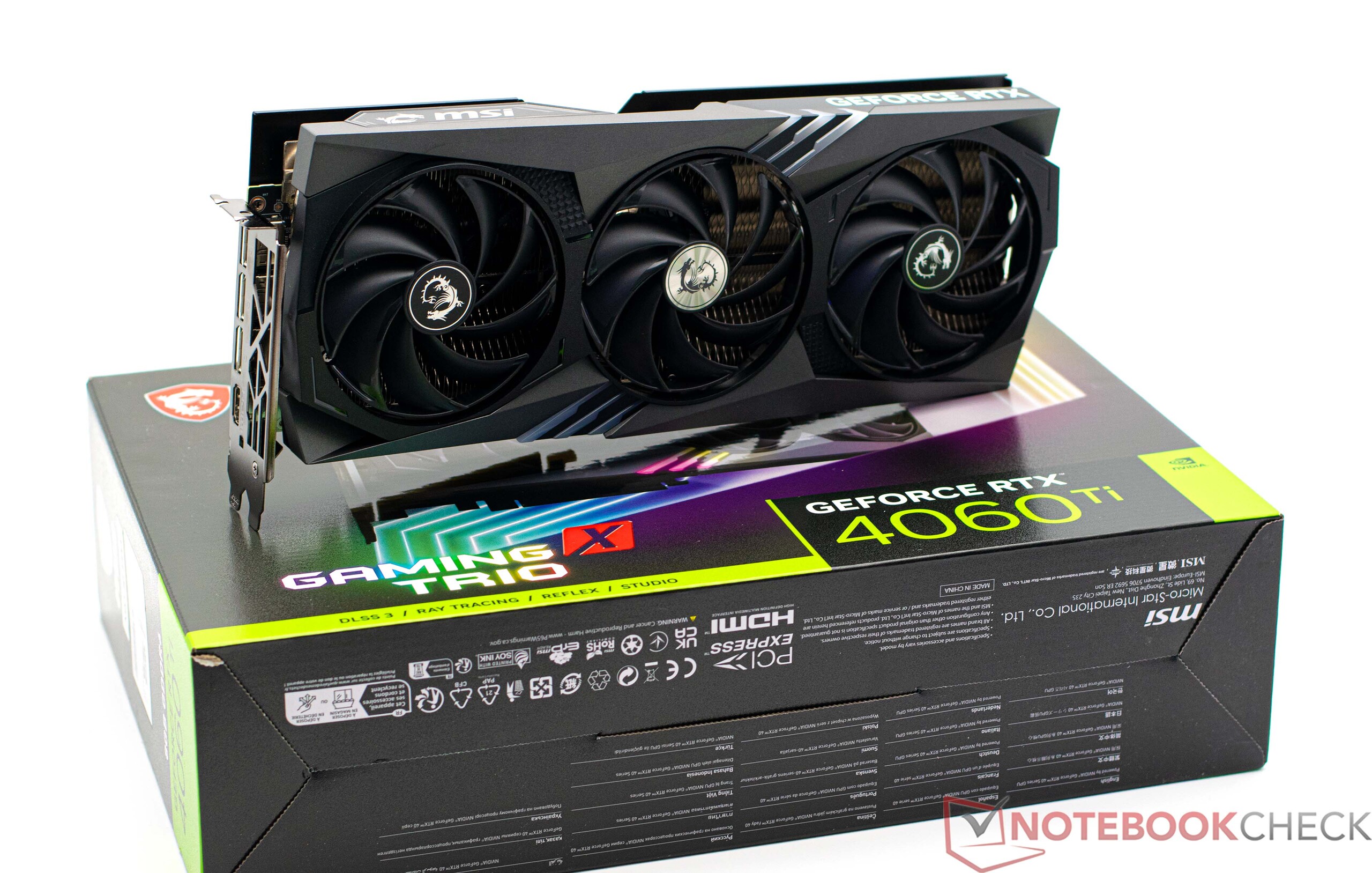 Análise da placa de vídeo para desktop MSI GeForce RTX 4060 Ti: A
