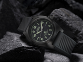 The Timex Expedition Capstone with a black silicone strap, pictured. (Image source: Timex)
