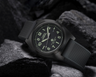 The Timex Expedition Capstone with a black silicone strap, pictured. (Image source: Timex)