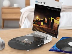 A Toshiba lança o toca-discos portátil Aurex AX-RP10 Bluetooth para os entusiastas do vinil. (Fonte da imagem: Toshiba)