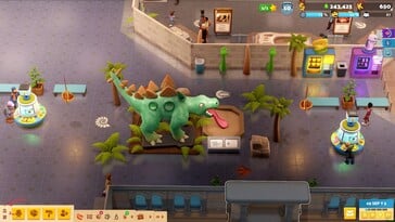 Na imagem: uma captura de tela do jogo “Two Point Museum”.
