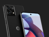 O Moto G Stylus (2023) mantém a linguagem de design de outros smartphones da série Moto G lançados este ano. (Fonte de imagem: @OnLeaks &amp; @kumarabhishek59)