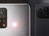 O Mi 11T Pro poderia emprestar elementos de projeto tanto do Mi 10T Pro (L) quanto do Mi 11 Pro (R). (Fonte da imagem: Xiaomi - editado)