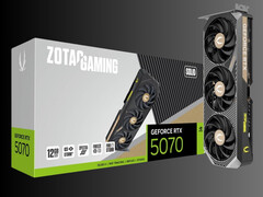 Placa de vídeo Zotac Gaming Nvidia RTX 5070 Solid (Fonte da imagem: Zotac)