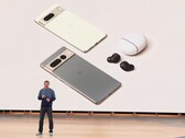 Google Pixel 7 e Pixel 7 Pro no Google IO 2022 (Fonte: Google)