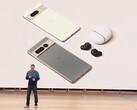 Google Pixel 7 e Pixel 7 Pro no Google IO 2022 (Fonte: Google)