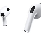 Os AirPods de terceira geração estão disponíveis por US$179. (Fonte de imagem: Apple)