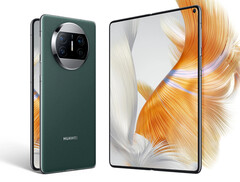 O Mate X3 será um dos vários novos dispositivos Huawei lançados globalmente em maio. (Fonte da imagem: Huawei)