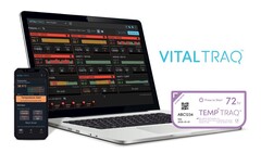 Os médicos podem monitorar remotamente os sinais vitais dos pacientes usando o Blue Spark VitalTraq. (Fonte: Blue Spark)