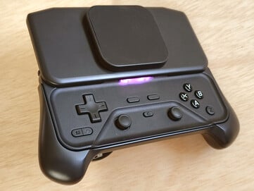 Controlador magnético para dispositivos móveis Abxylute M6 (protótipo de engenharia).