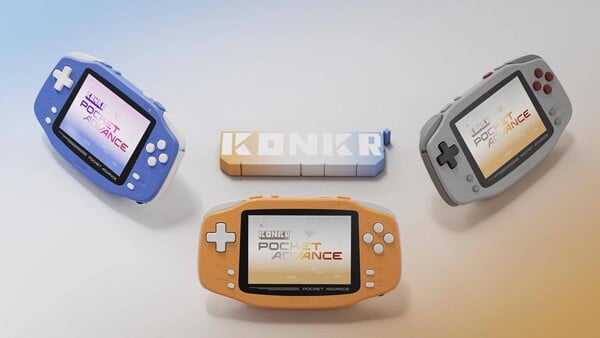 O Konkr Pocket Advance está disponível em três cores.