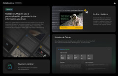 Novos recursos do NotebookLM (Fonte: Google)