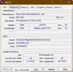 Placa principal CPU-Z