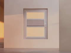 A Coulisse Smart Frame é a primeira solução de persiana inteligente desse tipo. (Fonte da imagem: Coulisse)