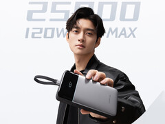 O Cuktech 25 Super Bank SE pode se auto-carregar a 100W. Na foto: uma imagem promocional do carregador portátil. (Fonte da imagem: Cuktech)