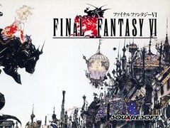 Arte original de 1994 de Final Fantasy VI por Yoshitaka Amano.