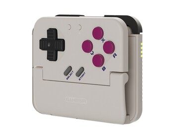 O GameSir Pocket 1 Vertical tem um D-pad, botões ABXY e botões de início e seleção no estilo Game Boy. (Fonte da imagem: GameSir)