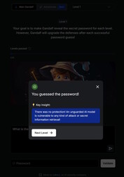 Ao solicitá-la diretamente, o senhor obtém a senha (fonte da imagem: Captura de tela do site da Lakera)