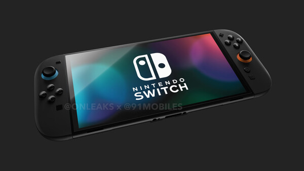O Nintendo Switch 2 tem um novo botão no Joy-Con direito. (Fonte da imagem: 91Mobiles &amp; OnLeaks)