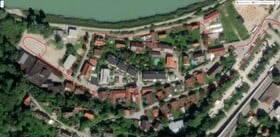 Teste de GPS do Motorola Moto G56: Ponto de virada