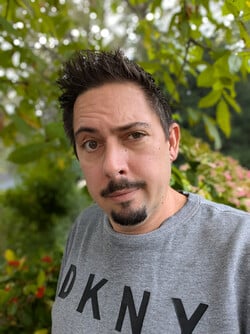 Selfie com o Google Pixel 10 Pro