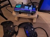 O Google Pixel 8 transformado em um dock de emulação de console