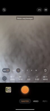 Modo Photo Master no Oppo Find X9 Ultra