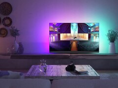 A TV 2023 Philips OLED+908 tem até 2.100 nits de brilho. (Fonte de imagem: TP Vision)