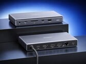 O dock USB4 Ugreen 11 em 1 suporta um único monitor 4K a 240 Hz ou dois monitores 4K a 120 Hz.