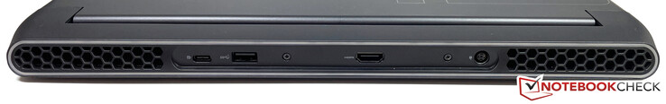 Atrás: USB-C 3.2 Gen.1 (DisplayPort ALT-Mode), USB-A 3.2 Gen.1, HDMI 2.1, alimentação