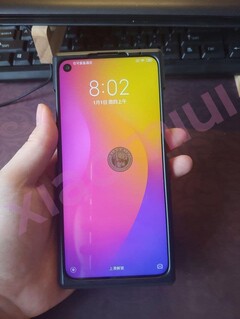 Este telefone teria sido o Poco F2 ou Redmi K20. (Fonte: Xiaomiui)