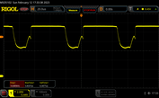 PWM ~100 % de brilho SDR