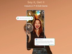 O novo recurso AI Edit Genie da série 15. (Fonte da imagem: Realme)