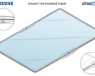 Renders com base na nova patente da Samsung. (Fonte: LetsGoDigital)