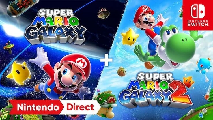 Super Mario Galaxy 1 e 2 serão lançados em outubro (Fonte da imagem: Nintendo)