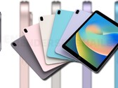 Um recente vazamento de renderização CAD levou os designers conceituais a imaginar o iPad 2022 em uma gama de cores. (Fonte da imagem: RendersByShailesh - editado)