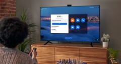 Alguns usuários da Amazon Fire TV Omni Series agora podem usar um aplicativo Zoom em sua TV. (Fonte de imagem: Amazon Fire TV)